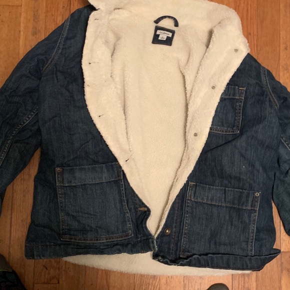 LL Bean Unisex Jean Jacket - Picture 1 of 1